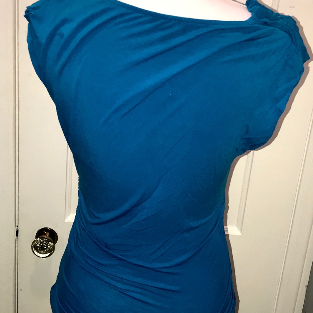 Bebe blue top - Picture 4 of 5